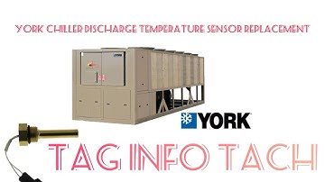 York chiller Discharge Temperature sensor Replacement,High discharge Temperature alarm