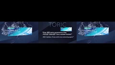 Alcon Family of Contacts Multi-Screen Block Buster Movie Trailer Trade Show Video -
