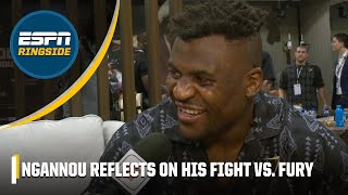 Francis Ngannou: I know I beat Tyson Fury but winning a decision in boxing is tough | ESPN Ringside