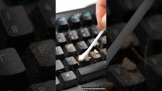 DIRTY Keyboard Deep Cleaning! ⌨️ Years of Dust Removed in Minutes 🤯 | Satisfying ASMR