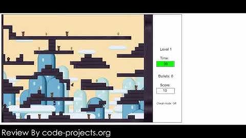 Simple Platform Game In JavaScript With Source Code