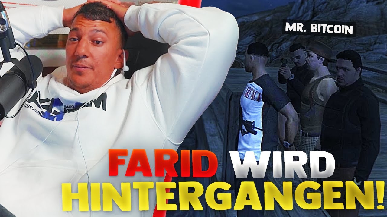 😨FARID BANG wird HINTERGANGEN von MR.BITCOIN!🤬| GTA RP Teil 6 | Farid Bang Stream Highlights✨