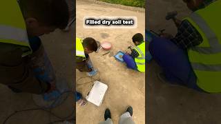 Filled dry soil test #asianhighway (kakadbhitta to laukehi Road Project) ADB~3