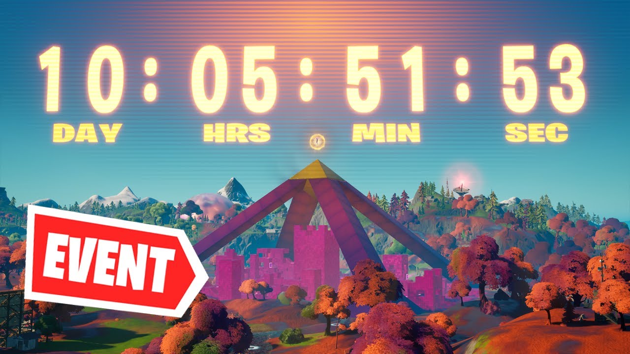 NEW FORTNITE LIVE EVENT COUNTDOWN TIMER (The End: Chapter 3)