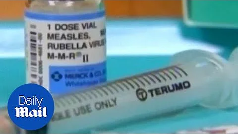 Measles cases QUADRUPLE in a year 'because of falling vaccinations'