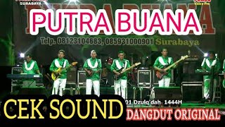 CEK SOUND - MAHA CINTA - LIVE PUTRA BUANA