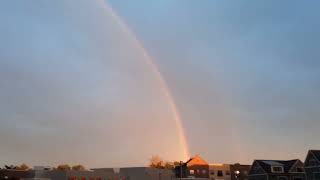June 1 Rainbow Over My Garden!
