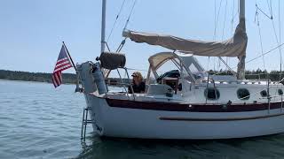 1986 Pacific Seacraft Dana 24 Hull Number 57 Harvest Moon