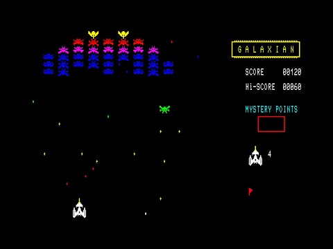 Sony SMC-777 Game: Galaxian (1983) - YouTube