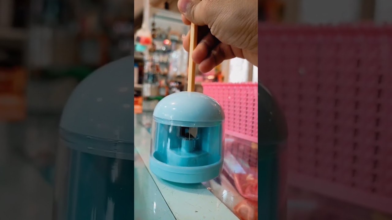 Unique Electric pencil Sharpener 🤩Easy to use