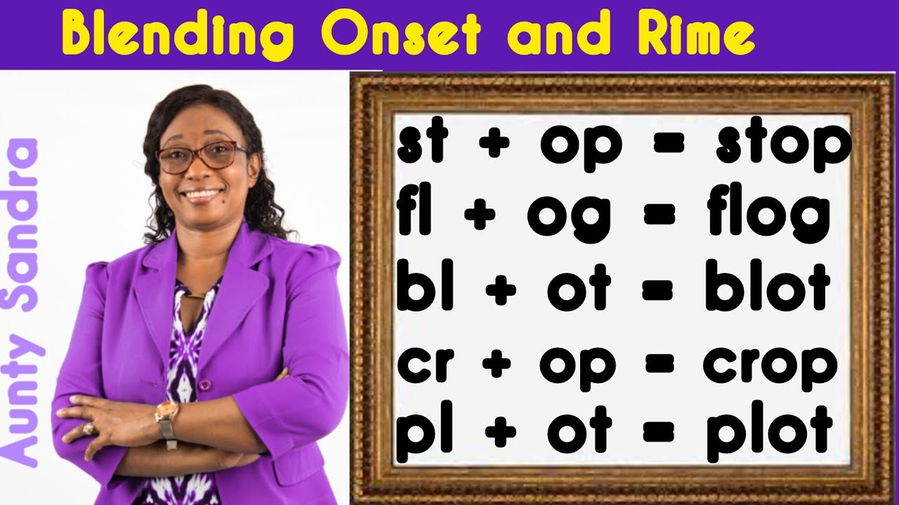 Blending consonant blends with short 'o' rimes | Onset & rimes ...