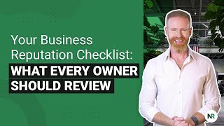 Famous Your Business Reputation Checklist – What Every Owner Should Review Profile