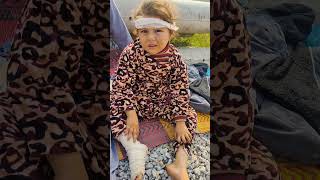 Afghani Refugees Girl Hitted By a car Very Seriousy Injured | pray For Afghani Refugees