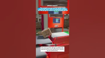 The weight scanner sorter sorts 3,000 pieces per hour, which is suitable for the surge of orders