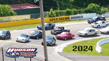 2024 HUDSON SPEEDWAY SPECTATOR DRAGS + 1O LAP RACE!!! MEMORIAL DAY SUNDAY FUNDAY