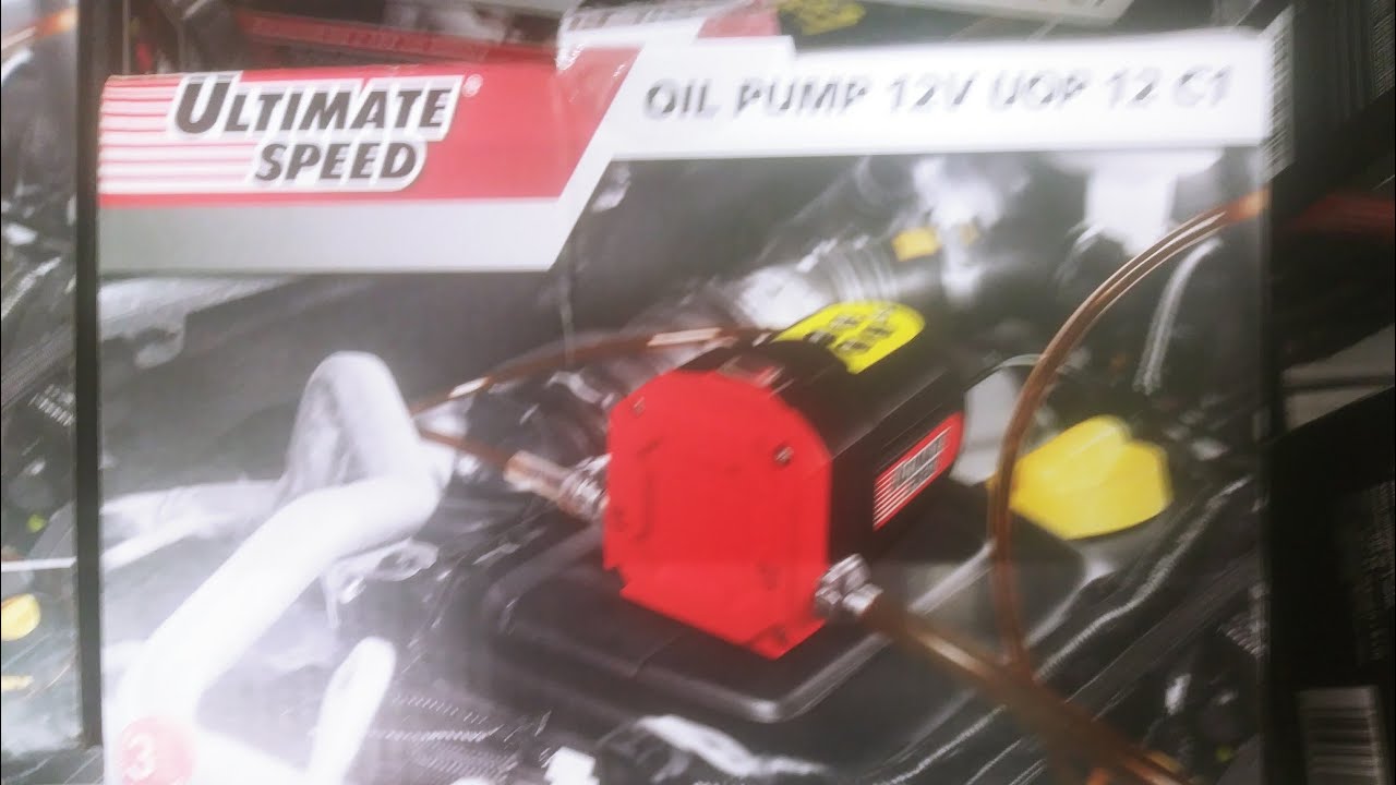 Ultimate speed oil pump 12v (uop12c1) unboxing YouTube