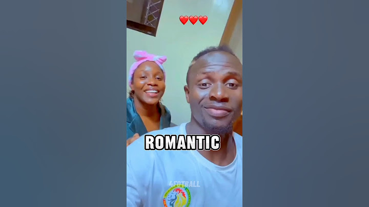 Sadio Mane with his Wife ❤️❤️ #football #viral #shorts