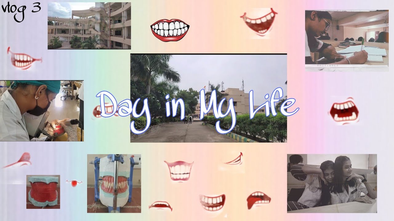 Day In My Life As A Dental Student l vlog 3 l goenka dental college l ...
