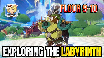 Exploring the Labyrinth | Floor 9-10 【Ni no Kuni: Cross Worlds】