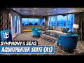 Royal Caribbean "Symphony of the Seas" | 2 Bedroom Spacious Aqua Theater Suite Full Tour & Review 4K