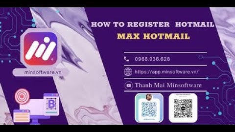 How to register Hotmail with MAXHOTMAIL