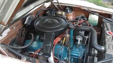 1974 AMC AMX Javelin 401 4 speed Engine