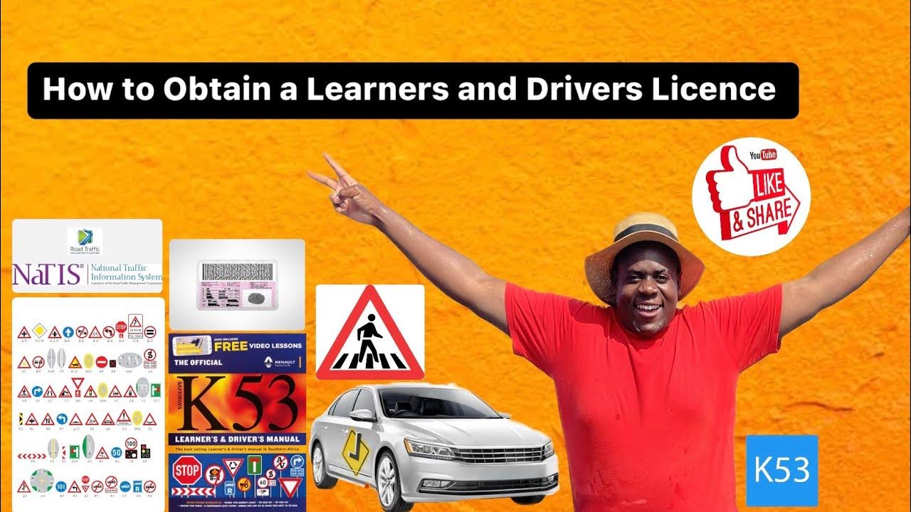 Driving documents k53 book learners license driving license
