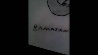Cami çizimi Ramazan