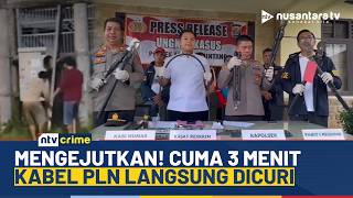 Spesialis Pencuri Kabel Tembaga Lintas Kabupaten Ditangkap Polisi | NTV CRIME