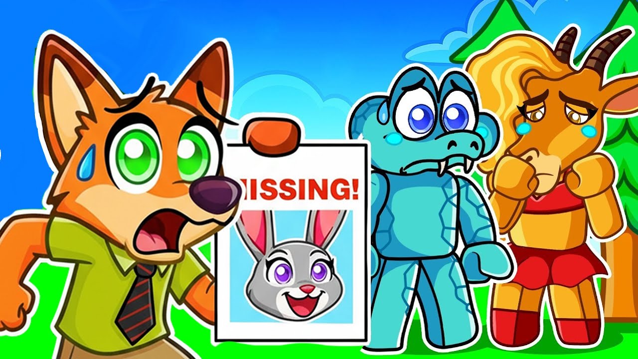 HELP US TO FIND JUDY HOPPS in Roblox! (Zootopia 2)