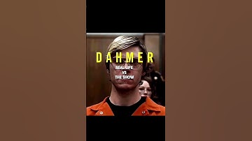 Dahmer Reel life & Real life #edit #netflix