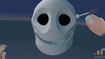 Prepare faces in Oculus Medium with Elastic Move Tool