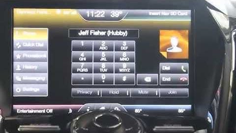 Review for Cell Phone Set-up with SYNC MyFord Touch system from Rusty Eck Ford in Wichita, KS
