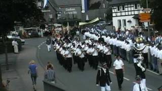 Schützenfest Schmallenberg Oberkirchen 2004 - Festzug am Montag