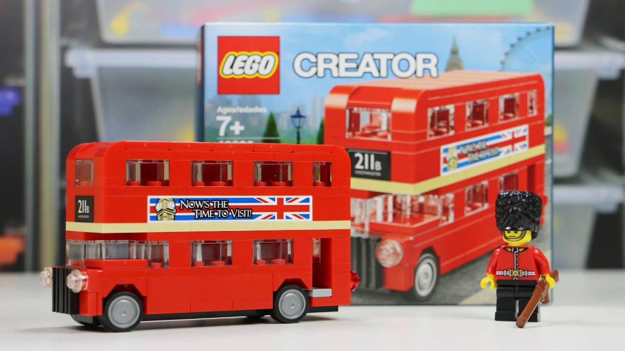 Inhalere Kritik Rodeo REVIEW of the LEGO LONDON BUS set 40220 - YouTube