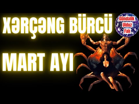 XƏRÇƏNG BÜRCÜ MART AYI PRAQNOZU ( Cekpot !! ) #burc #xercengburcu