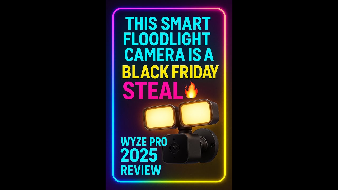This Smart Floodlight Camera Is a Black Friday STEAL 🔥 Wyze Pro 2025 Review