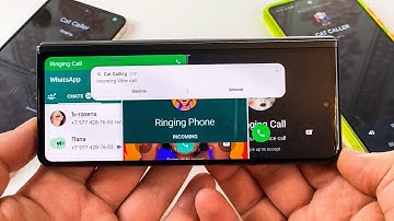 Samsung Z Fold 3 Horizontal Standing Half Folded Incoming Call Viber & WhatsApp Fake Call +Flip3,A53