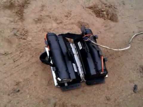 Взрыв подушек безопасности. Колесо в небе. Прикол.3gp