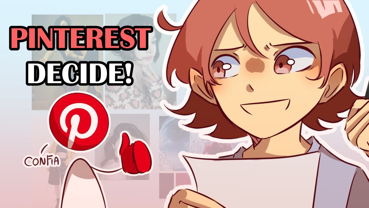 Pinterest DECIDE meu DESENHO!!