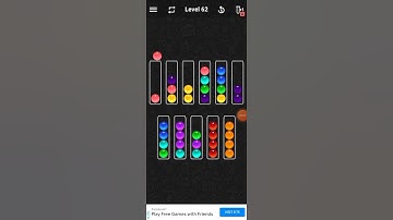 😋😎😍ball sort color puzzle game 62😋😎😍 #shorts #youtubeshorts #short #viral