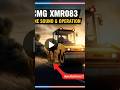 XCMG XMR083 Mini Road Roller Engine Sound & Working Demo | Compact Soil Compactor in Action #xcmg