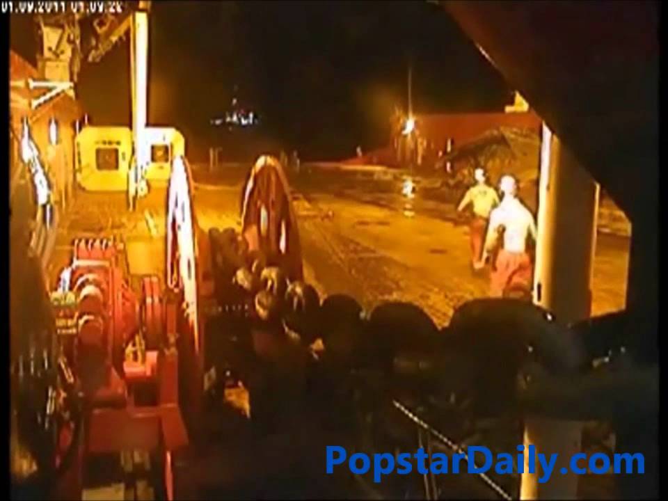 Massive Oil Rig Anchor Chain Snaps YouTube