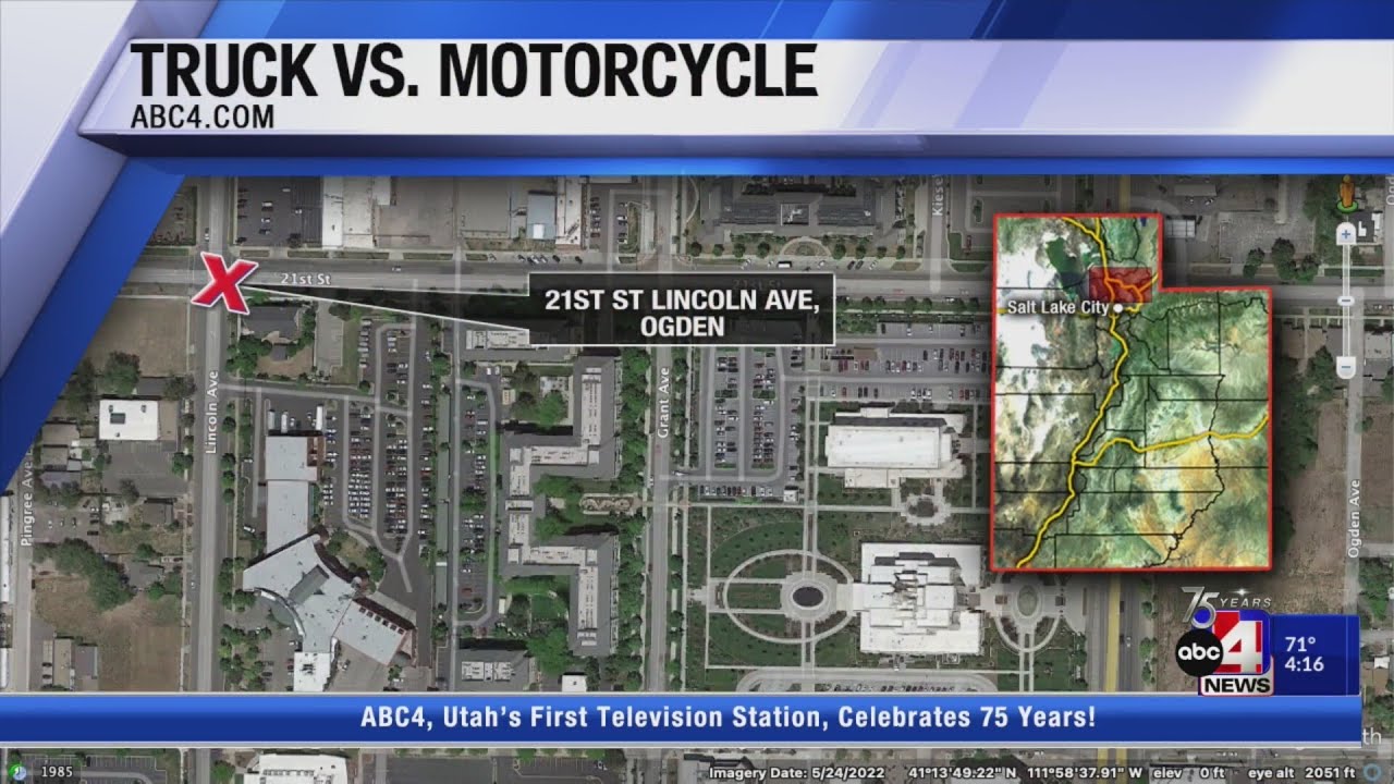 Motorcyclist killed in Ogden crash