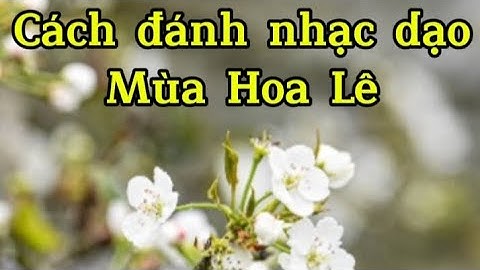 Mùa Hoa Lê, hướng dẫn cách đánh nhạc dạo, Gv: Triệu Bích Phượng