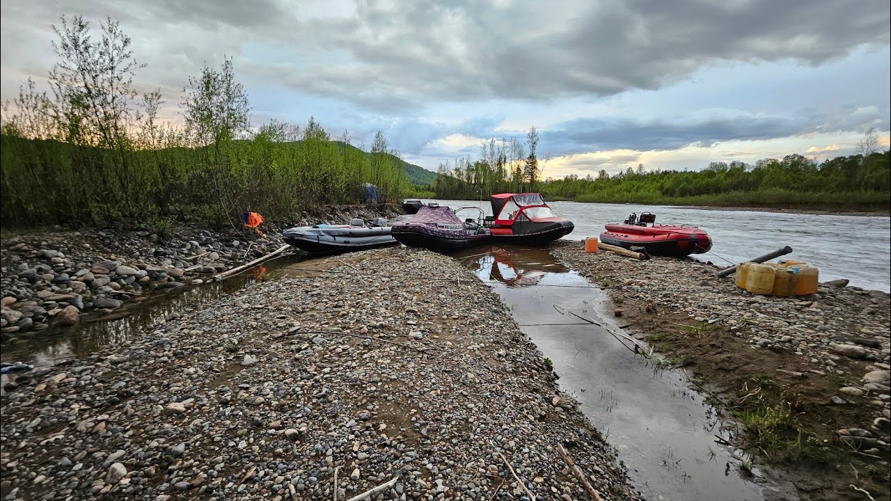 Самое удачное открытие сезона! Невероятная поклевка... там точно не хариус/Часть 1-я