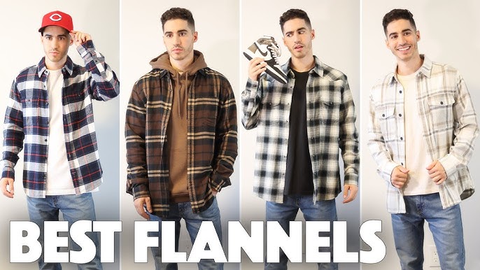 How To Wear A Flannel Shirt For Men – OnPointFresh