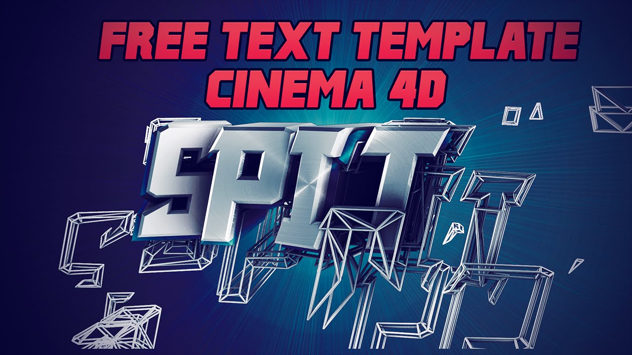 free-text-template-cinema-4d-2-youtube