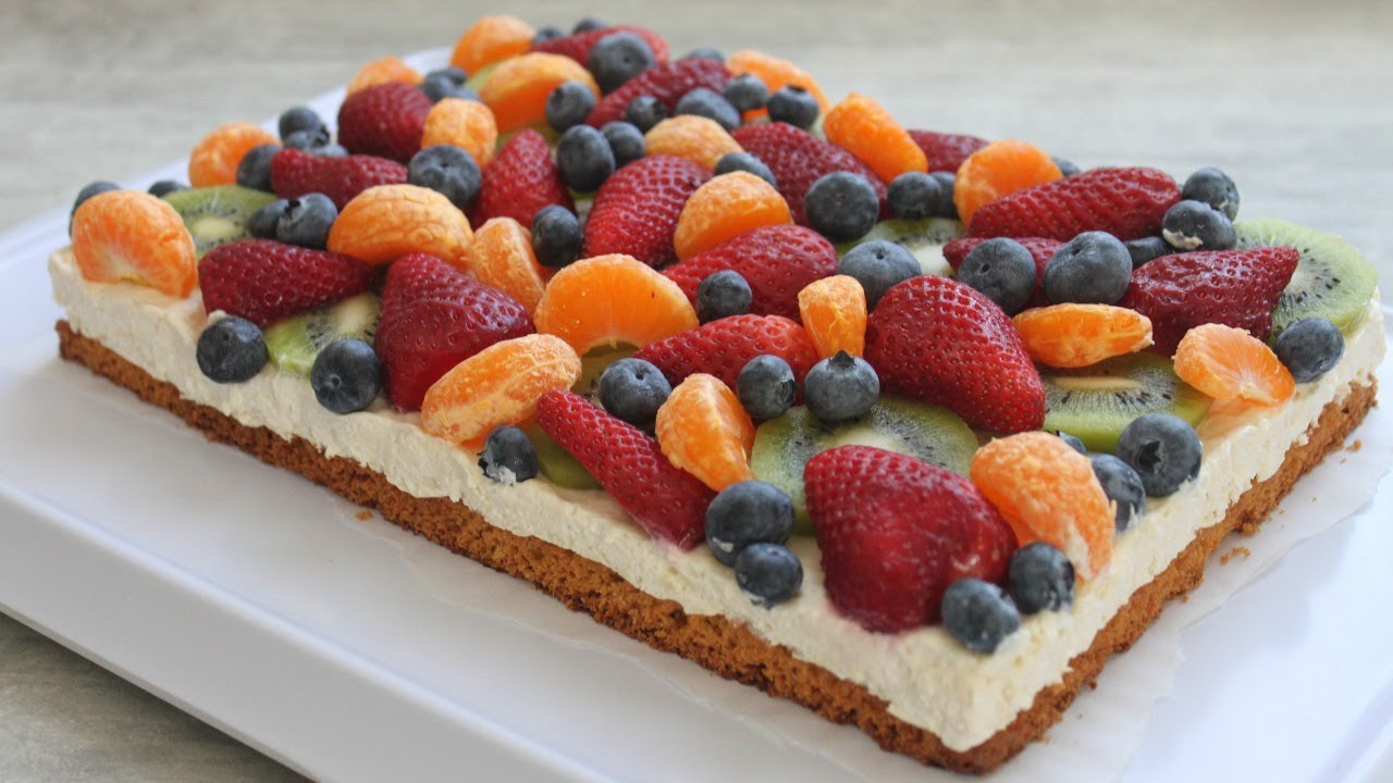 Tarte tutti frutti (multi fruits)