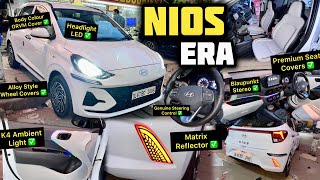 2024 Grand i10 Nios Base To Top Modification With Price ✅ Nios ERA Modified ✅